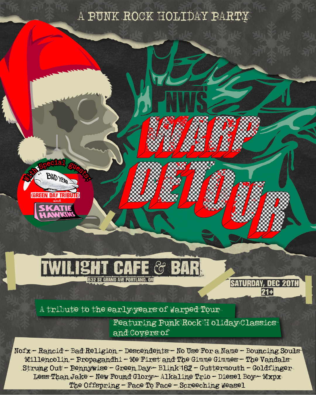 Warp Detour at Twilight Cafe and Bar on December 20, 2025